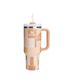 The Club Vintage Quencher H2.0 FlowState™ Tumbler | 40 OZ Apricot Court Duo