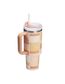 The Club Vintage Quencher H2.0 FlowState™ Tumbler | 40 OZ Apricot Court Duo
