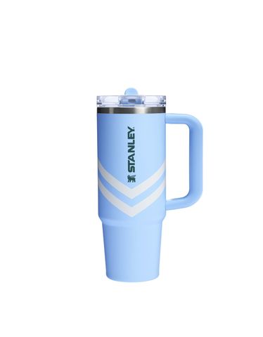 The Oasis Quencher ProTour Flip Straw Tumbler | 30 OZ Cornflower Chevron