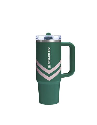 The Oasis Quencher ProTour Flip Straw Tumbler | 30 OZ Emerald Chevron