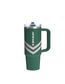 The Oasis Quencher ProTour Flip Straw Tumbler | 30 OZ Emerald Chevron