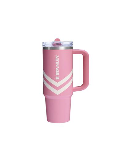 The Oasis Quencher ProTour Flip Straw Tumbler | 30 OZ Plumeria Chevron