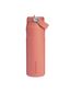 The Summer Never Ends IceFlow™ Bottle with Flip Straw Lid | 24 OZ Pucker Peach