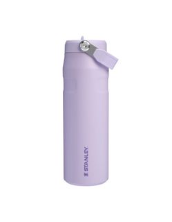 The Summer Never Ends IceFlow™ Bottle with Flip Straw Lid | 24 OZ Sour Grape