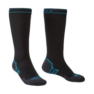 StormSock Midweight Knee-Black/Blue-XL*