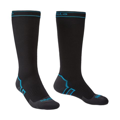 StormSock Midweight Knee-Black/Blue-XL*