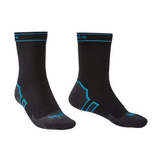 StormSock Midweight Boot-Black/Blue-SM