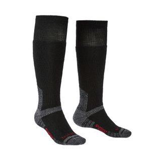 EXPLORE Hvywgt Merino Perf-Fit Knee-Black-SM