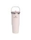 The IceFlow™ Flip Straw 2.0 Tumbler | 30 OZ Rose Quartz