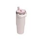 The IceFlow Flip Straw 2.0 Tumbler | 30 OZ | 0.89 L | Rose Quartz