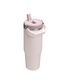 The IceFlow™ Flip Straw 2.0 Tumbler | 30 OZ Rose Quartz