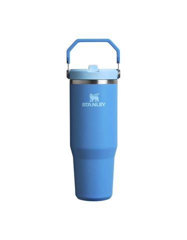 The IceFlow™ Flip Straw 2.0 Tumbler | 30 OZ Azure