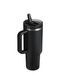 The Quencher ProTour Flip Straw Tumbler | 40 OZ BLACK 2.0