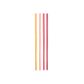 Adventure Quencher Travel Tumbler Straws | 40 OZ | 4-Pack | Red/Orange
