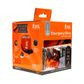 Emergency Bivvy with Rescue Whistle - Orange