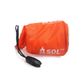 Emergency Bivvy with Rescue Whistle - Orange
