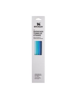 Adventure Quencher Travel Tumbler Straws | 40 OZ | 4-Pack | Blue