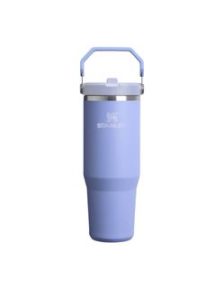 The IceFlow™ Flip Straw 2.0 Tumbler | 30 OZ Hydrangea