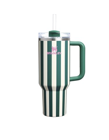 The Quencher H2.0 FlowState™ Tumbler | 40 OZ Emerald Cabana Gloss