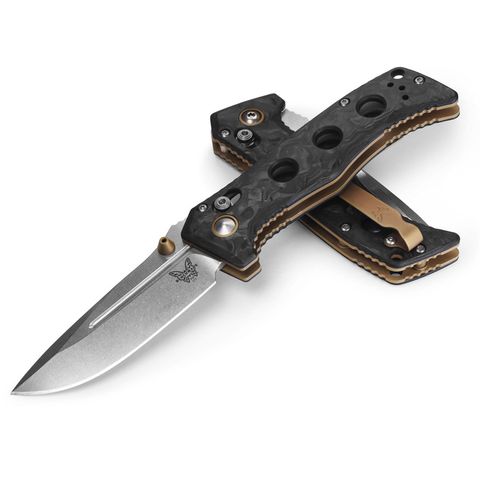 Mini Adamas&reg; | Marbled Carbon Fibre | Drop-point