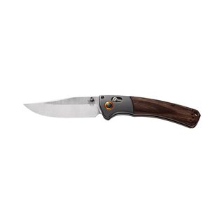 Crooked River | Gray Aluminum & Wood | Clip-point