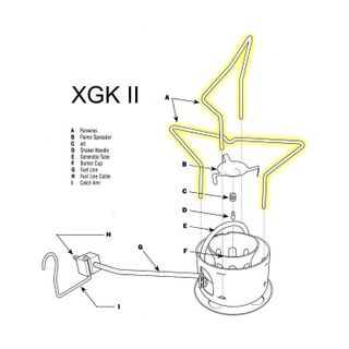 C/Part XGK Shaker Panwire Assembly