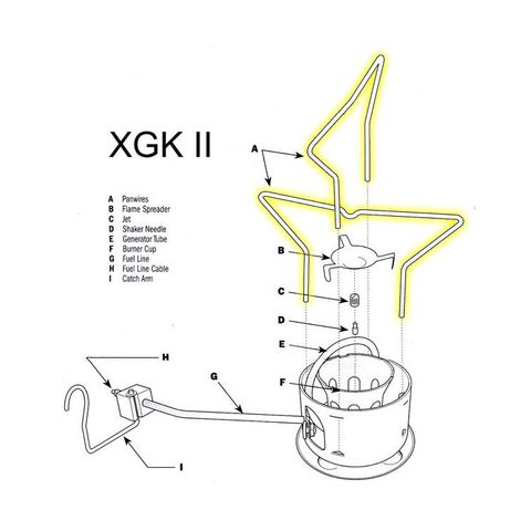 C/Part XGK Shaker Panwire Assembly
