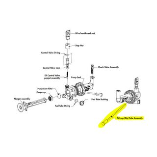 C/Part Fuel Pump Pick Up Tube
