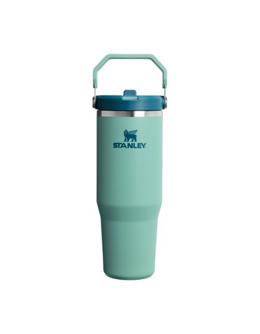 The IceFlow&trade; Flip Straw 2.0 Tumbler | 30 OZ Spring Green