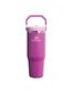 The IceFlow&trade; Flip Straw 2.0 Tumbler | 30 OZ Dark Blossom