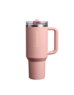 The Quencher ProTour Flip Straw Tumbler​ | 40 OZ Peach Rose
