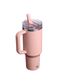 The Quencher ProTour Flip Straw Tumbler​ | 40 OZ Peach Rose