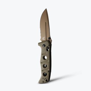 Adamas&reg; | OD Green G10 | Serrated Drop-point