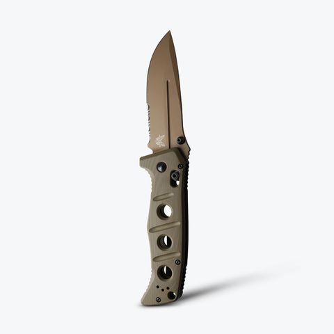 Adamas&reg; | OD Green G10 | Serrated Drop-point
