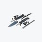Mini Adira&trade; | Tempest Gray | Serrated Drop-Point