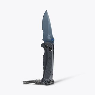 Mini Adira&trade; | Tempest Gray | Serrated Drop-Point
