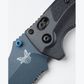 Adira&trade; | Tempest Gray | Serrated Drop-Point