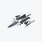 Adira&trade; | Tempest Gray | Serrated Drop-Point