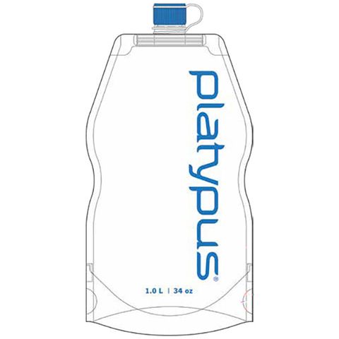 Soft Bottle 1L Platy Logo S27 (NEW2027)