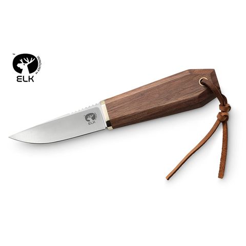 "Elk" Fixed Blade American Walnut S/Steel