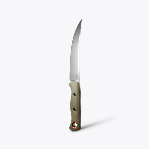 Meatcrafter&reg; | OD Green G10 | 6" Satin Trailing point