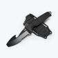 H2O Fixed Dive Knife | Black Santoprene&reg;
