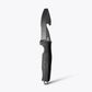 H2O Fixed Dive Knife | Black Santoprene&reg;