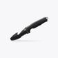 H2O Fixed Dive Knife | Black Santoprene&reg;