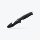 H2O Fixed Dive Knife | Black Santoprene&reg;
