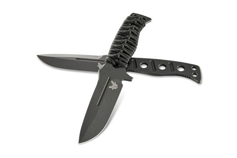 Fixed Adamas&reg; | Black Paracord | Drop-point