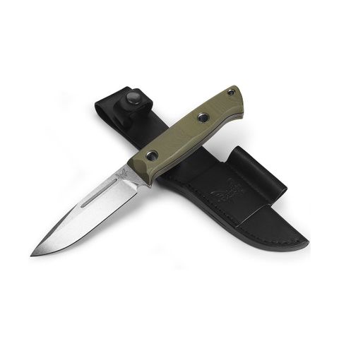Bushcrafter | OD Green G10 | Drop-point