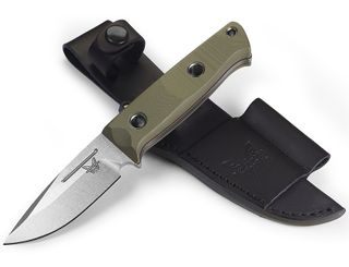 Mini Bushcrafter | OD Green G10 | Drop-point