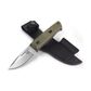 Mini Bushcrafter | OD Green G10 | Drop-point