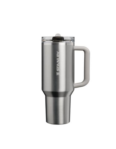 The Quencher ProTour Flip Straw Tumbler | 40 OZ Stainless Steel Ash